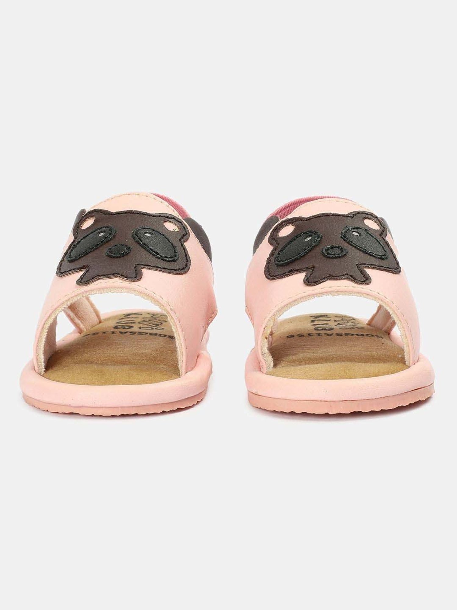 MINIKLUB Girls Light Pink Casual Wear Flip Flop