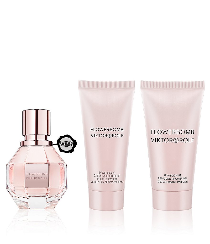 Viktor & Rolf Flowerbomb Eau de Parfum 3-Piece Gift Set