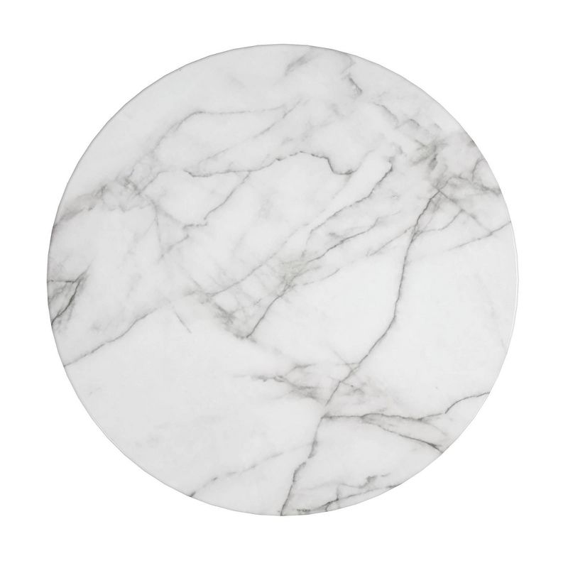 Gwyneth Coffee Table White Marble/Gold - CosmoLiving by Cosmopolitan