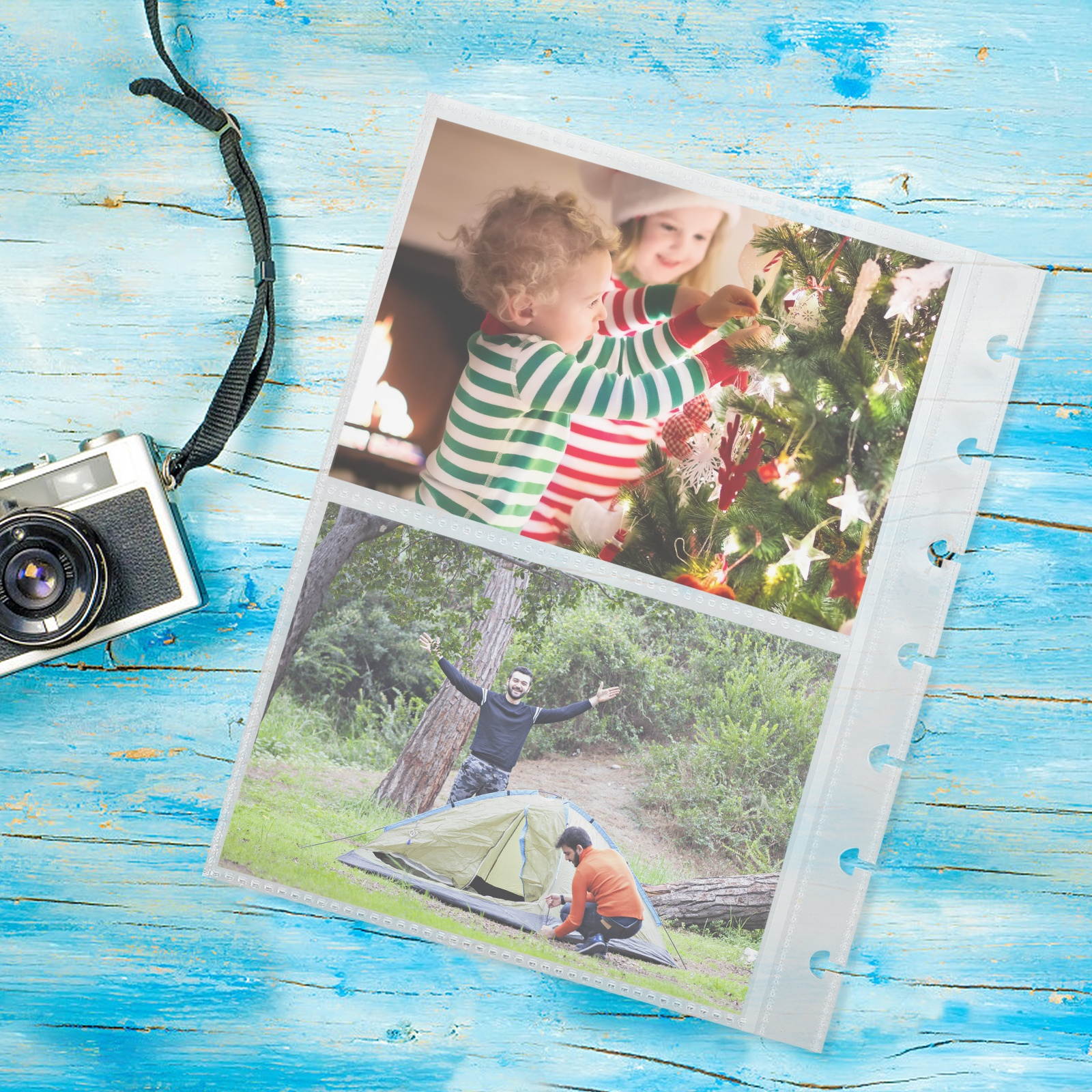 1 Pc Practical Photo Sleeve Photo Cover Photo Album Sleeve (Transparent)