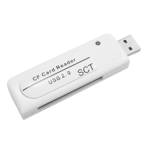 SCT 2.0 USB R.559 Compact Flash Card Reader / Writer Support 1GB 2GB 4GB 8GB 16GB 32GB 64GB 128GB CompactFlash Type I and II