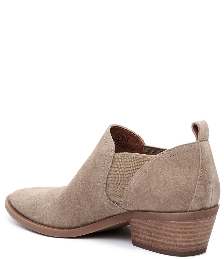 Lucky Brand Fallo Leather Booties