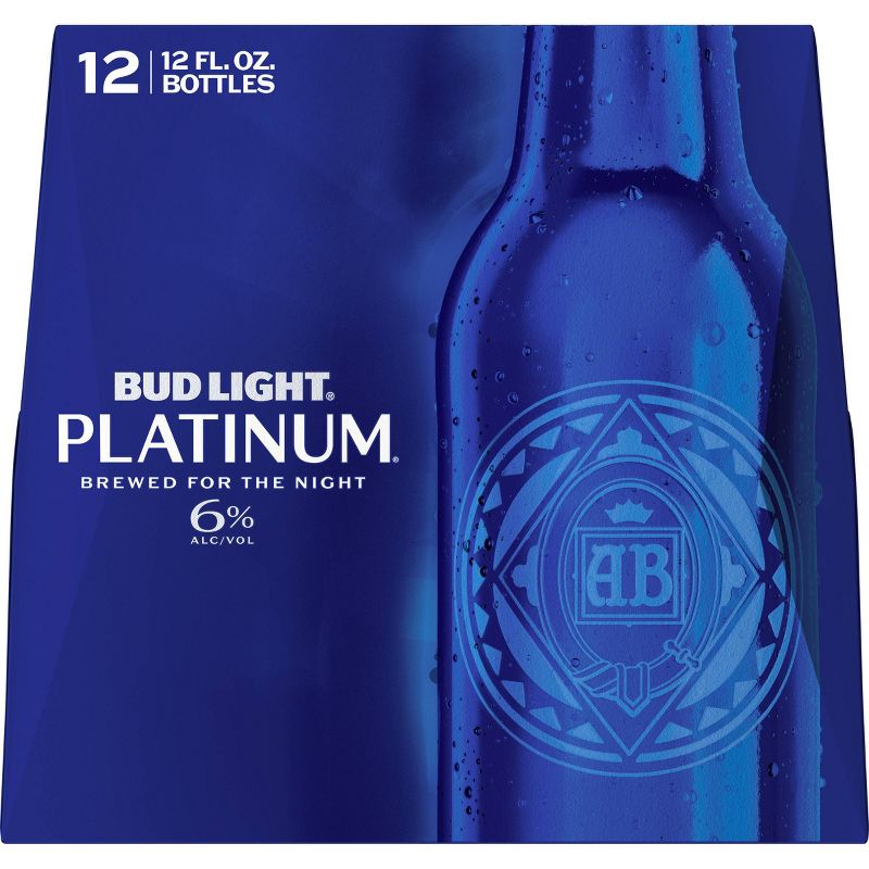 Bud Light Platinum Beer - 12pk/12 fl oz Bottles