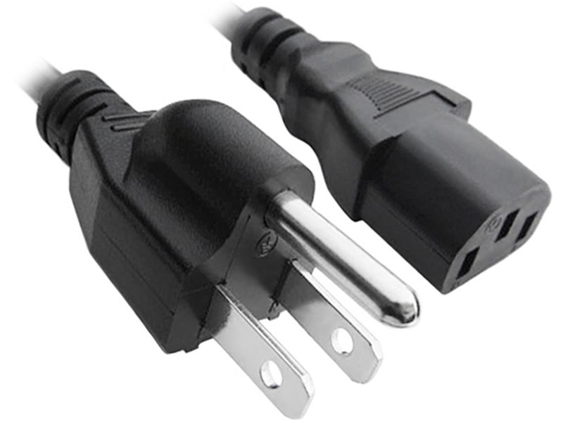 DAT Model 7550D 6 ft. Computer Power Cable
