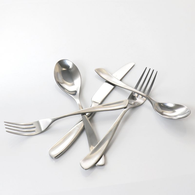 Gibson Home Blair 20 Piece Stainless Steel Flatware Set