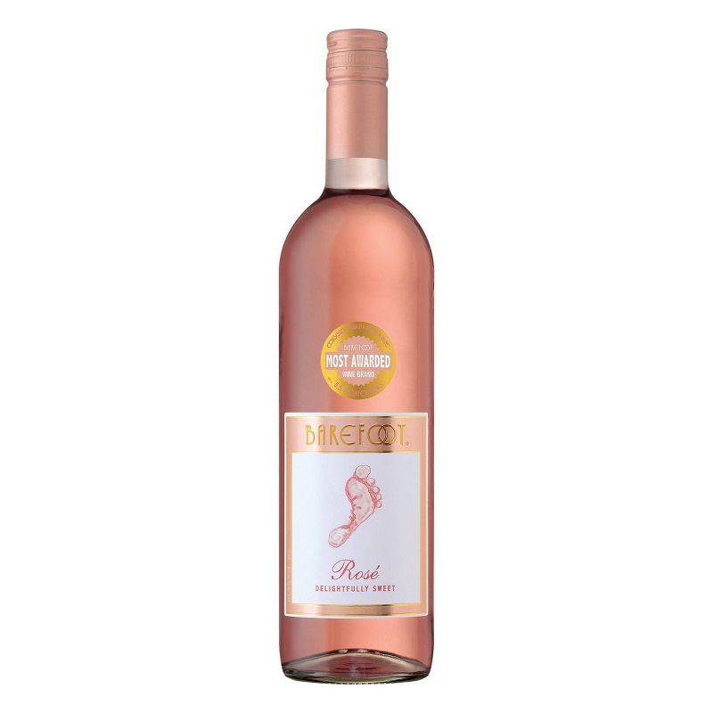 Barefoot Rosé Wine - 750ml Bottle