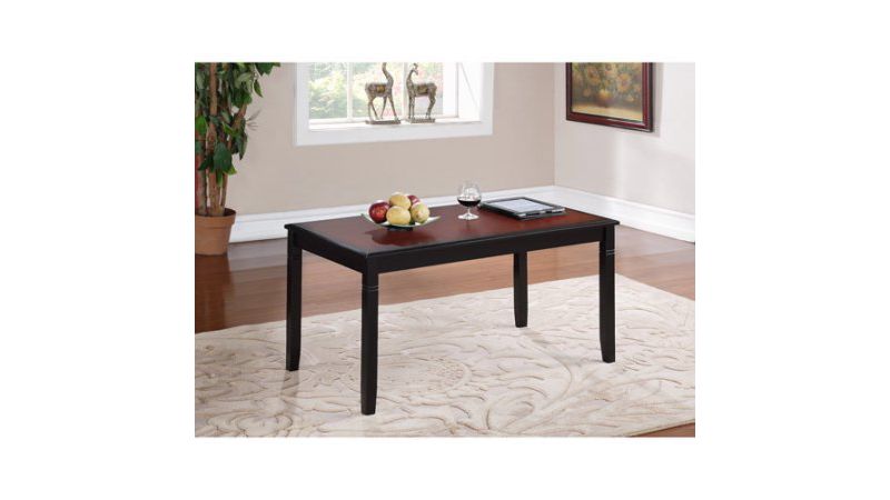 Ikiriya Nashville Solid Beige Wood Coffee Table Teak Finish
