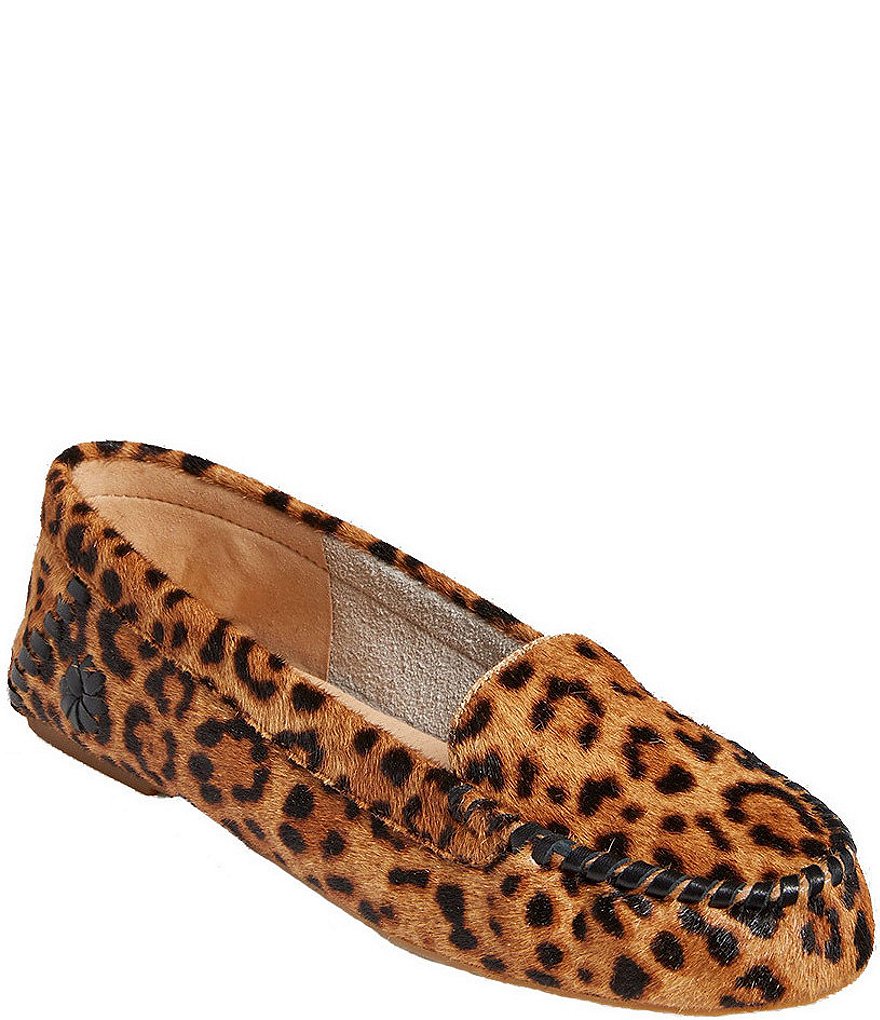 Jack Rogers Blair Pointed Toe Bow Leather Flats