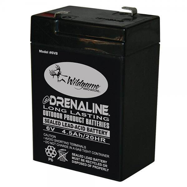 Wildgame Innovations 6-Volt eDRENALINE Tab Style Rechargeable Battery