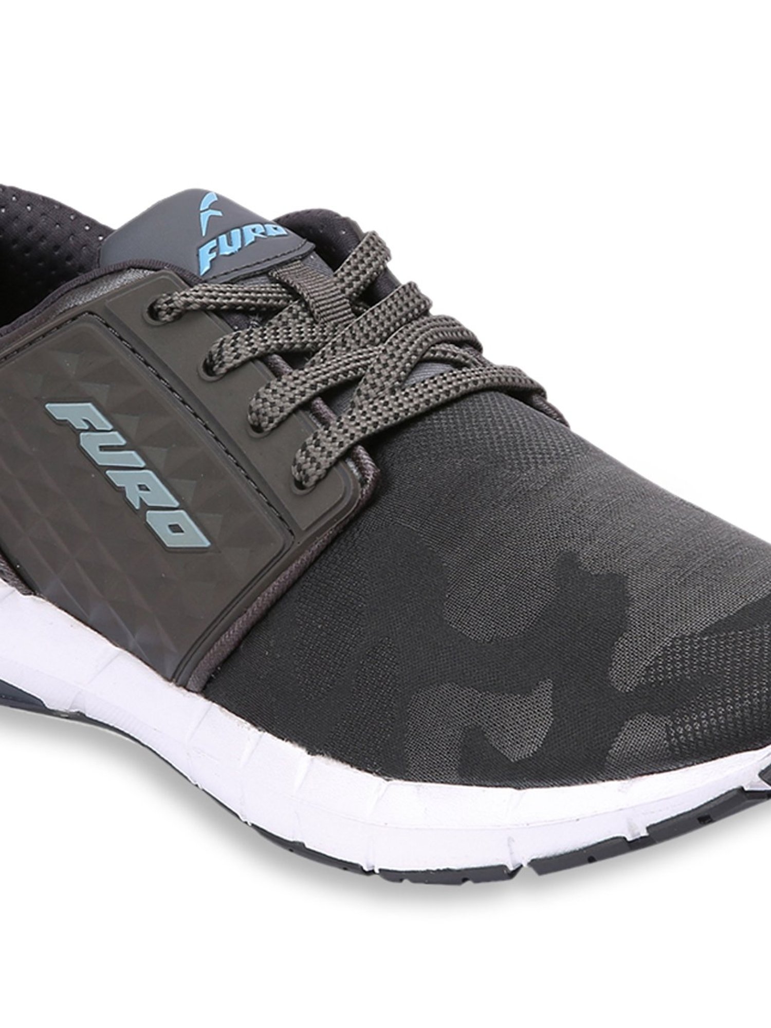 Furo by Red Chief Men's Dark Grey Running Shoes