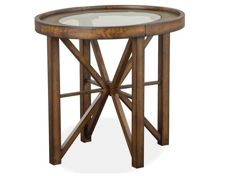 Magnussen T5083 Kirkpatrick Oval End Table