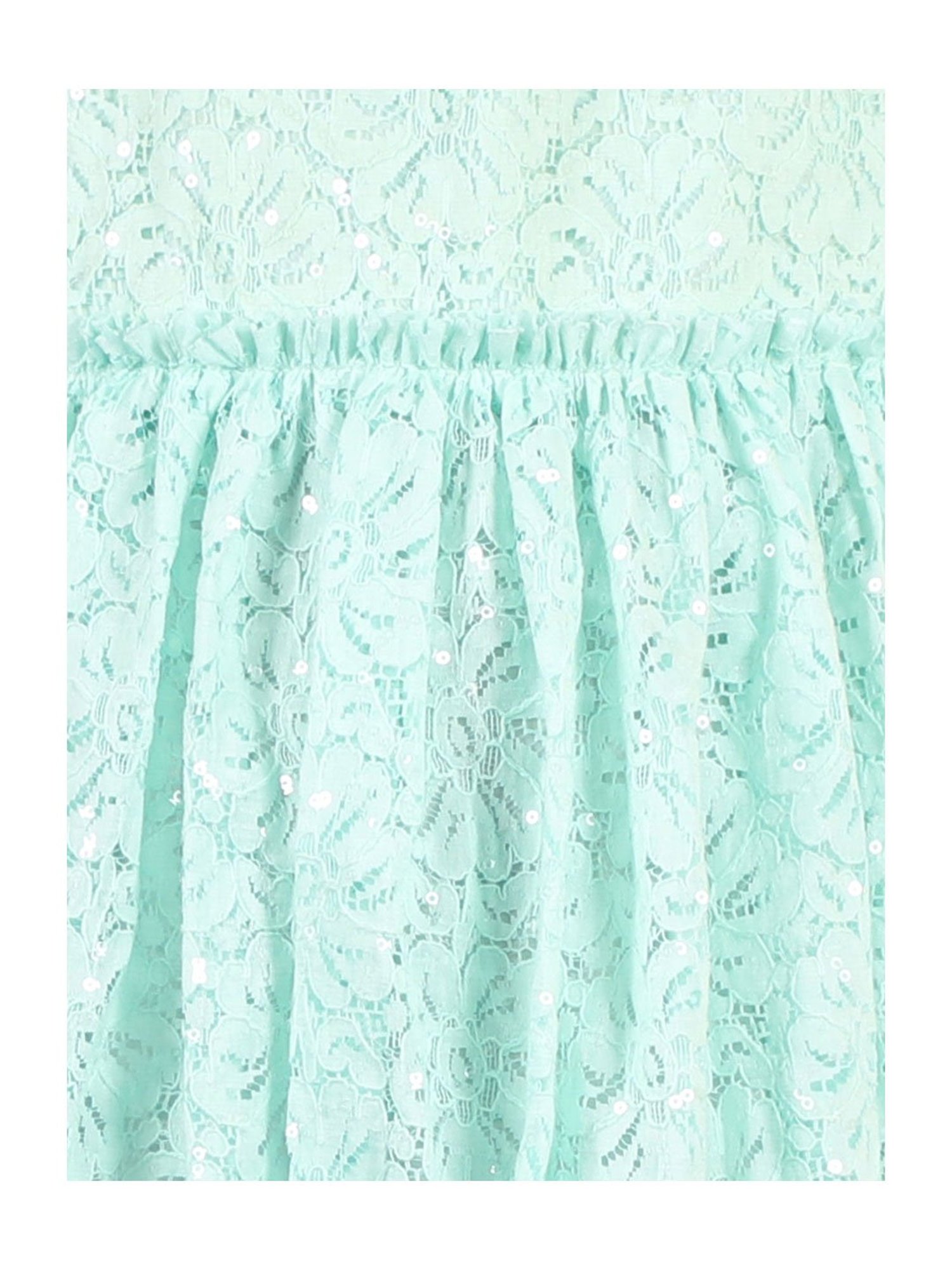 KidsDew Kids Mint Green Lace Dress