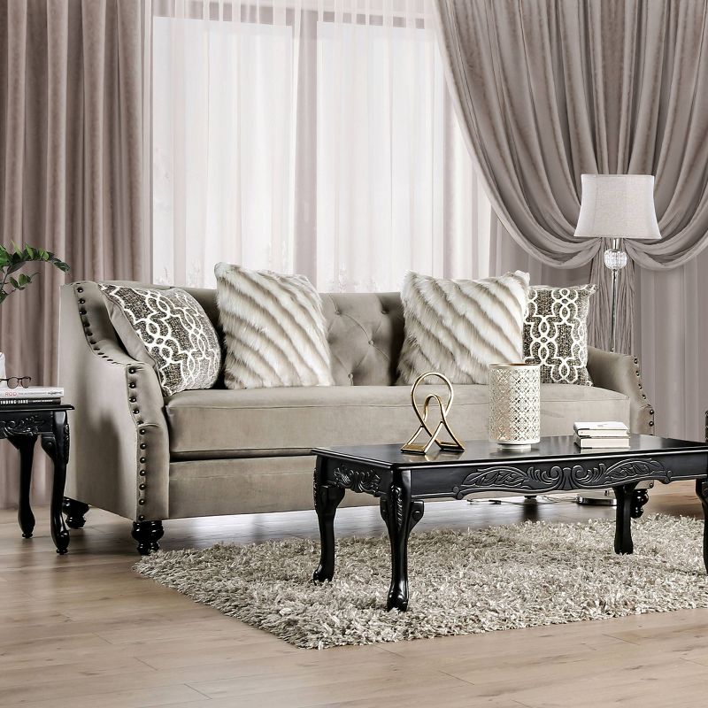 Byron Faux Leather 2 Seater Reclining Loveseat Dark Brown - Baxton Studio