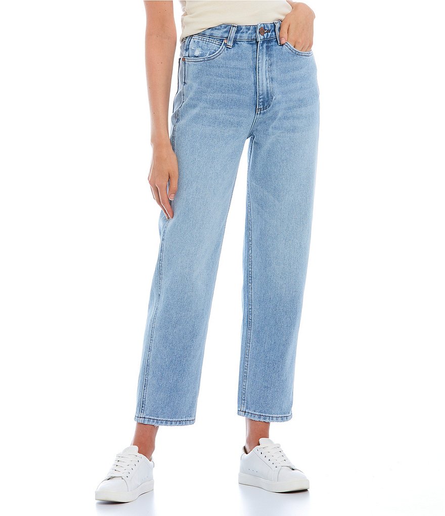 Billabong x Wrangler Cheeky Five-Pocket Frayed-Hem Jeans