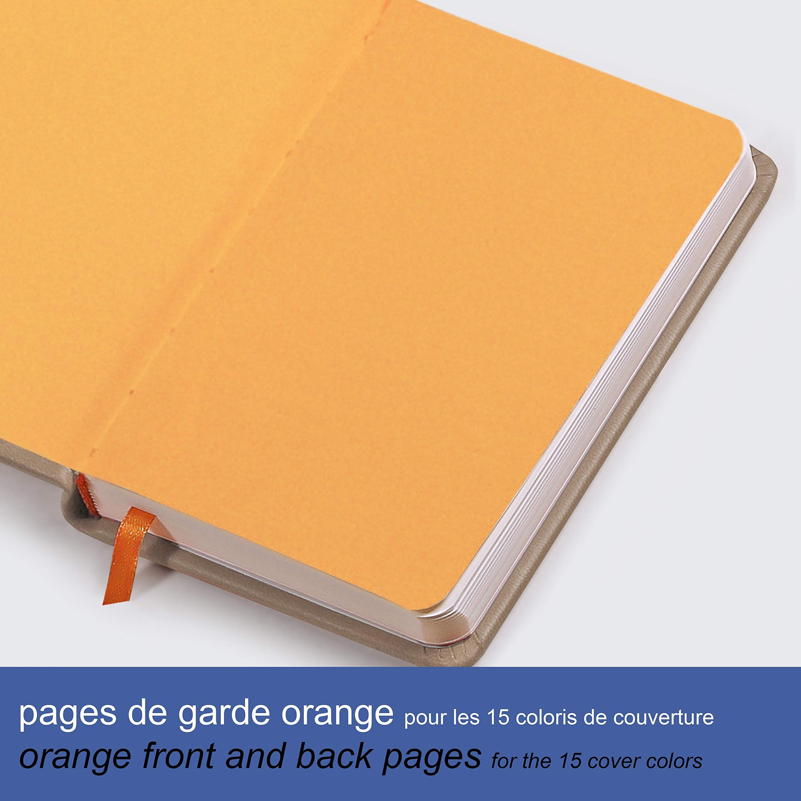 Rhodia Rhodiarama A5 Webnotebook, 5.5 in x 8.25, Lined - Sapphire (118748)