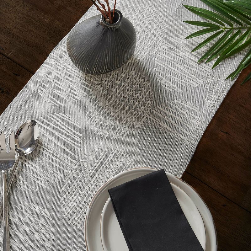 Split P Metro Table Runner - 60'' L - Gray