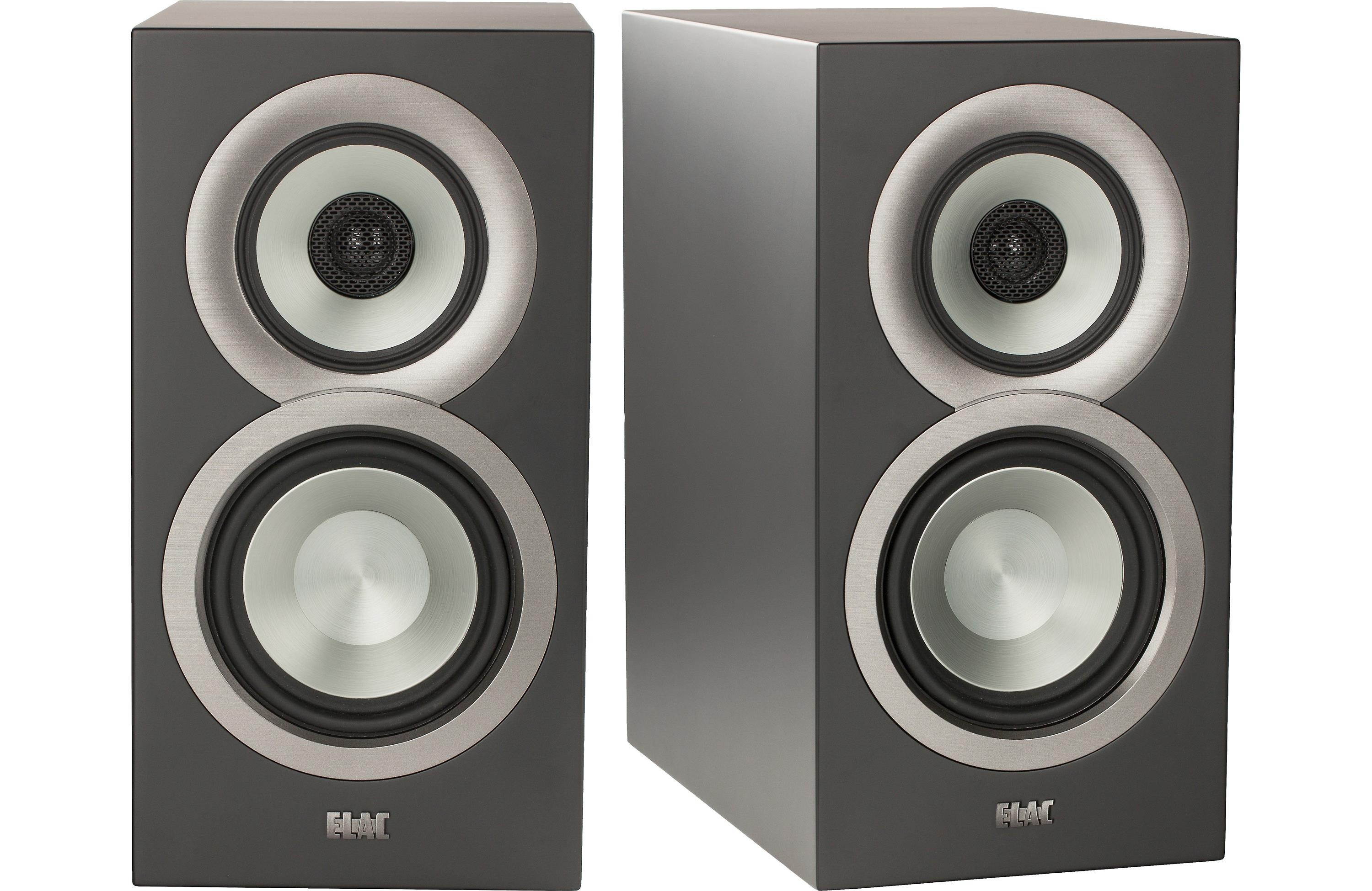 Elac Uni-Fi BS U5 Slim Bookshelf Speakers - Pair (Satin White)