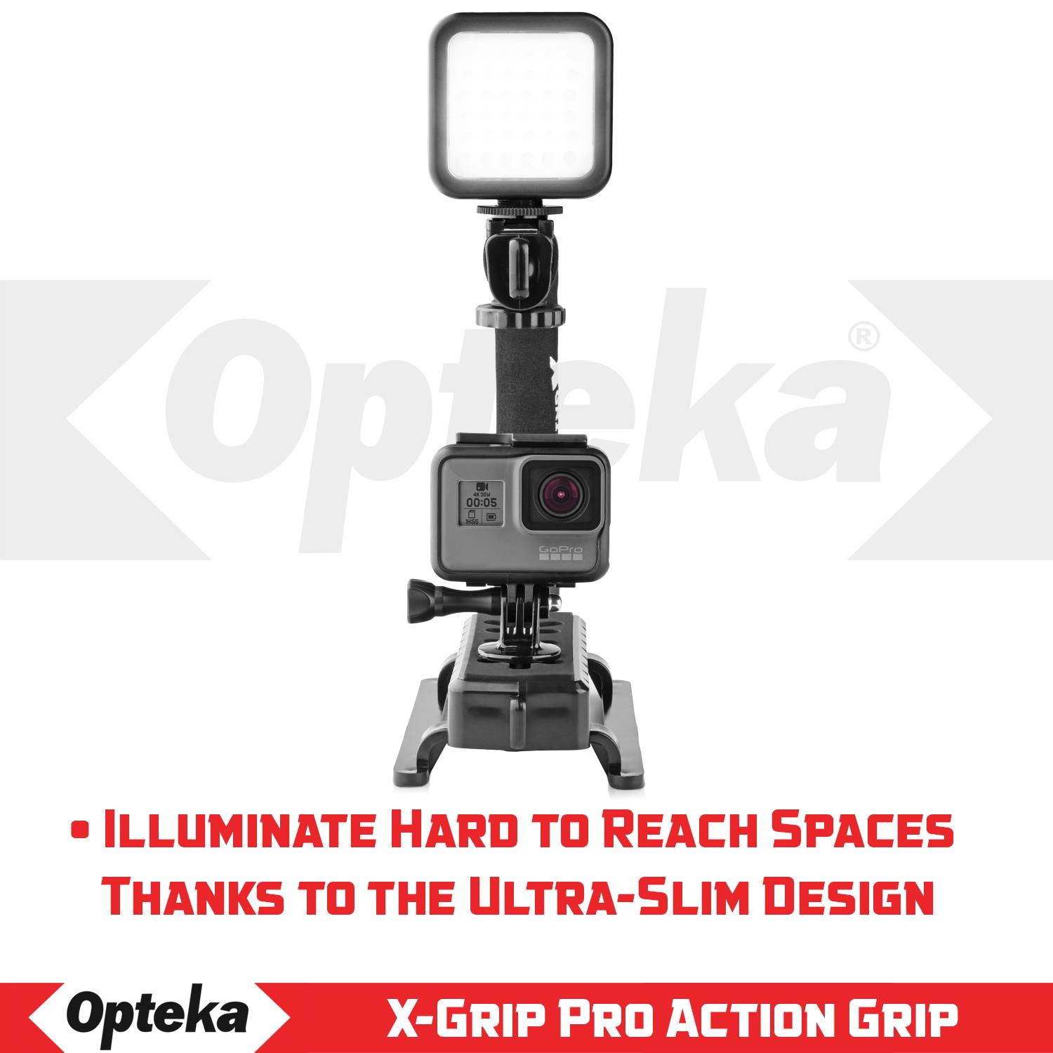 Opteka X-GRIP VL-MOD Professional Stabilizing Handle for GoPro Action Cameras (Black)