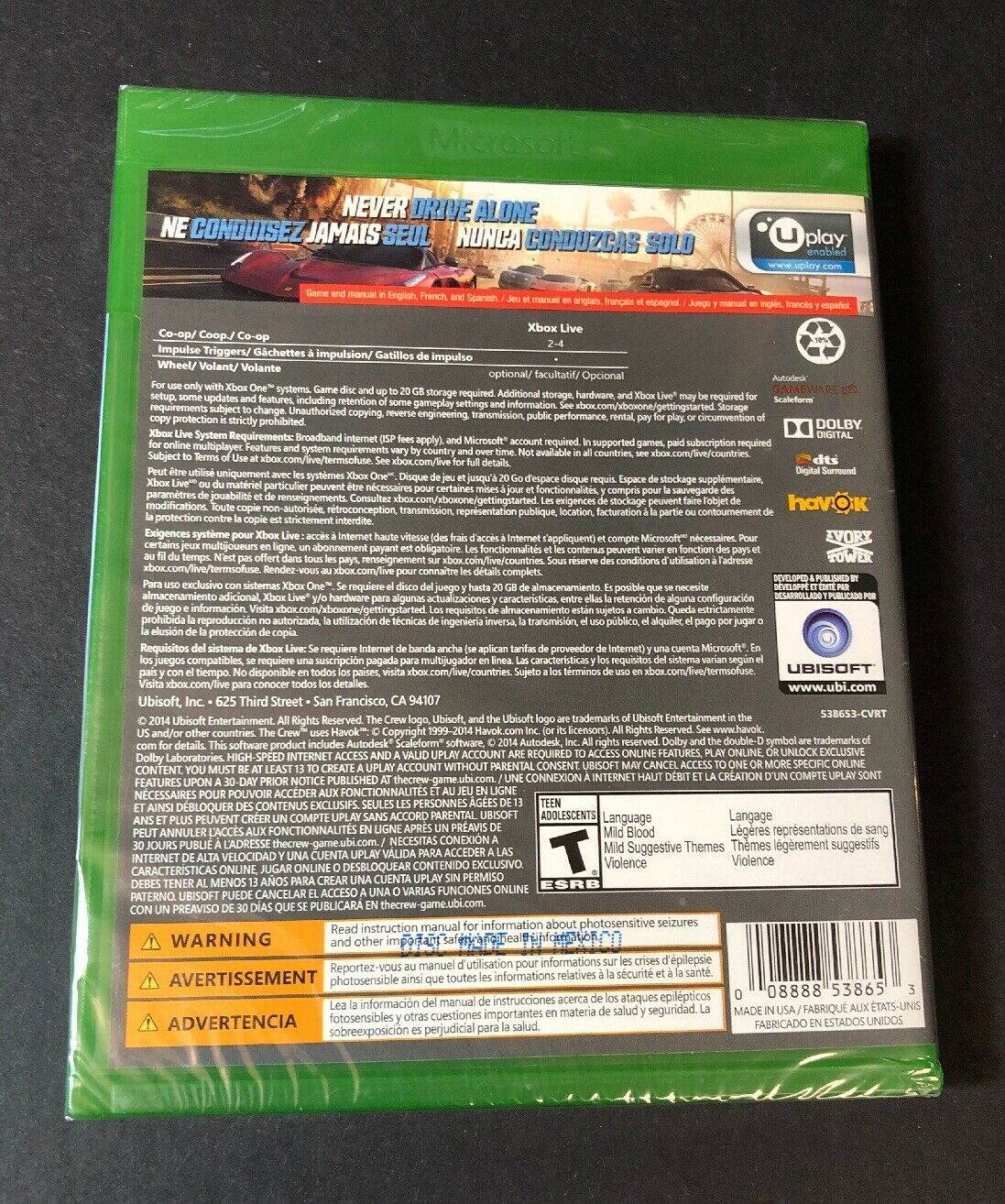 The Crew [ Limited Edition ] (Xbox One)
