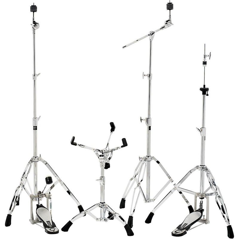 Pearl Export New Fusion 5-Piece Drum Set with Hardware Mirror Chrome