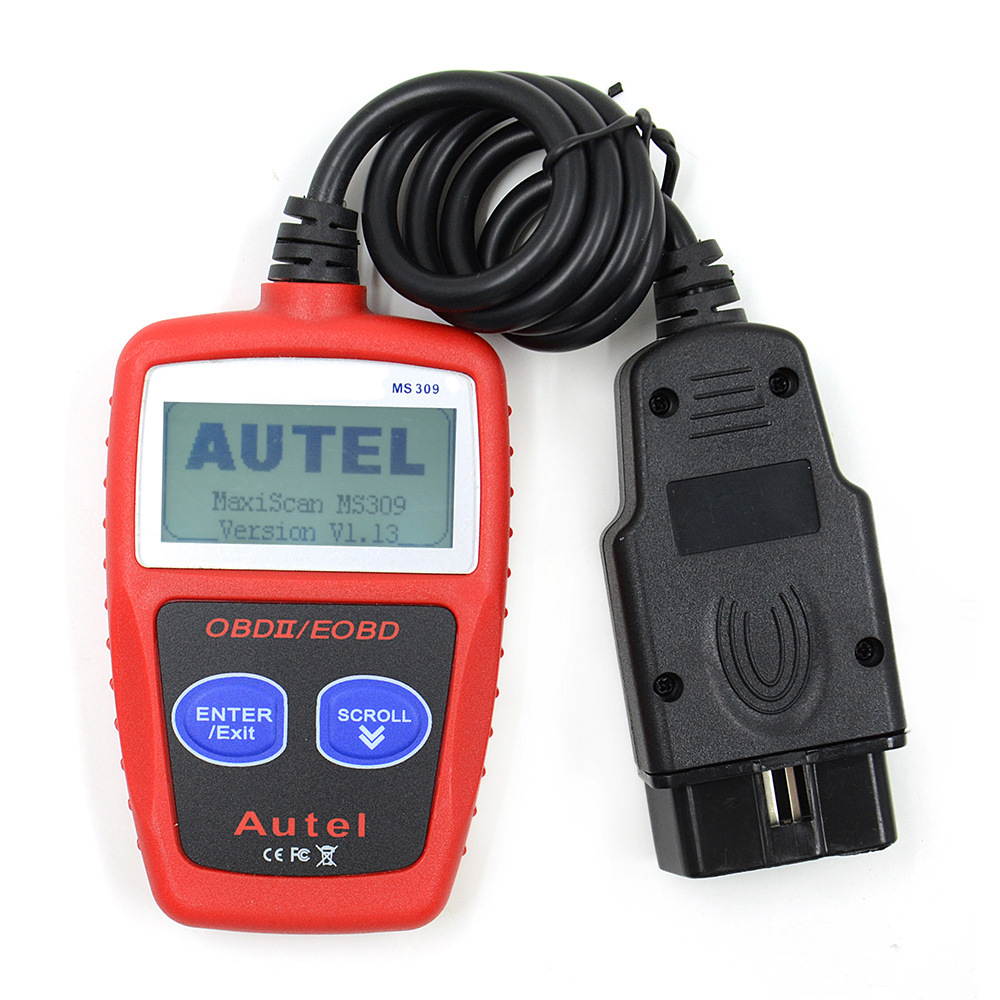 MS309 OBD2 OBDII EOBD Scanner Car Code Reader Data Tester Scan Diagnostic Tool