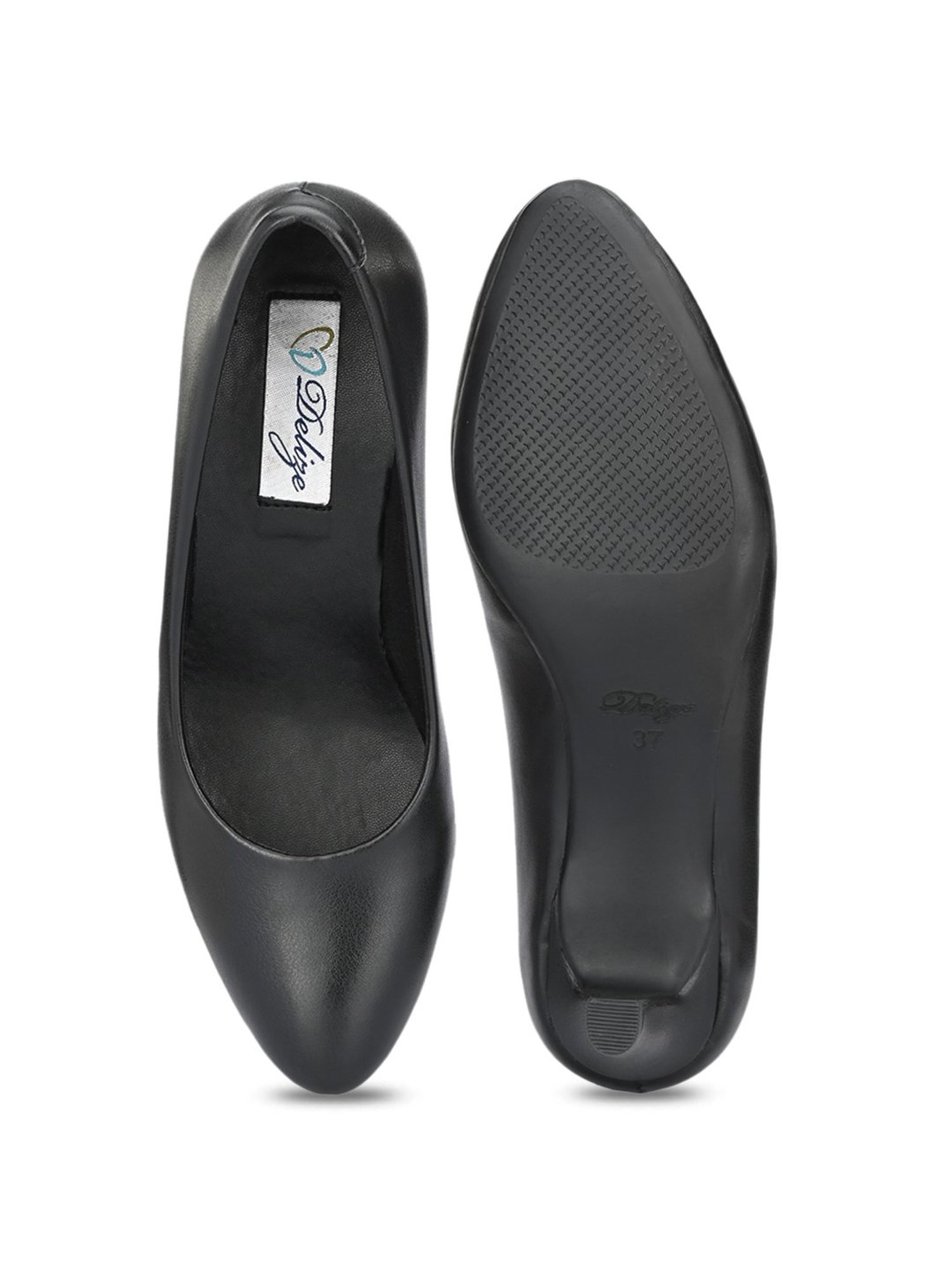 Delize Women's Black Pump Stilettos