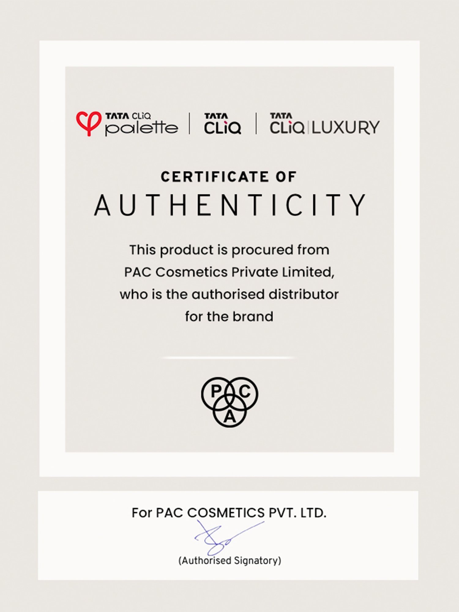 PAC Studio HD Concealer Natural Buff - 12 gm