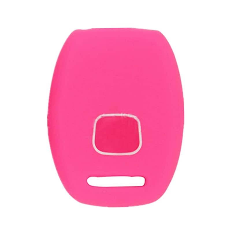 Silicone Key Fob Cover Fit for Honda Accord Accord Crosstour CR-V Civic Element Pilot OUCG8D-380H-A N5F-S0084A N5F-A05TAA