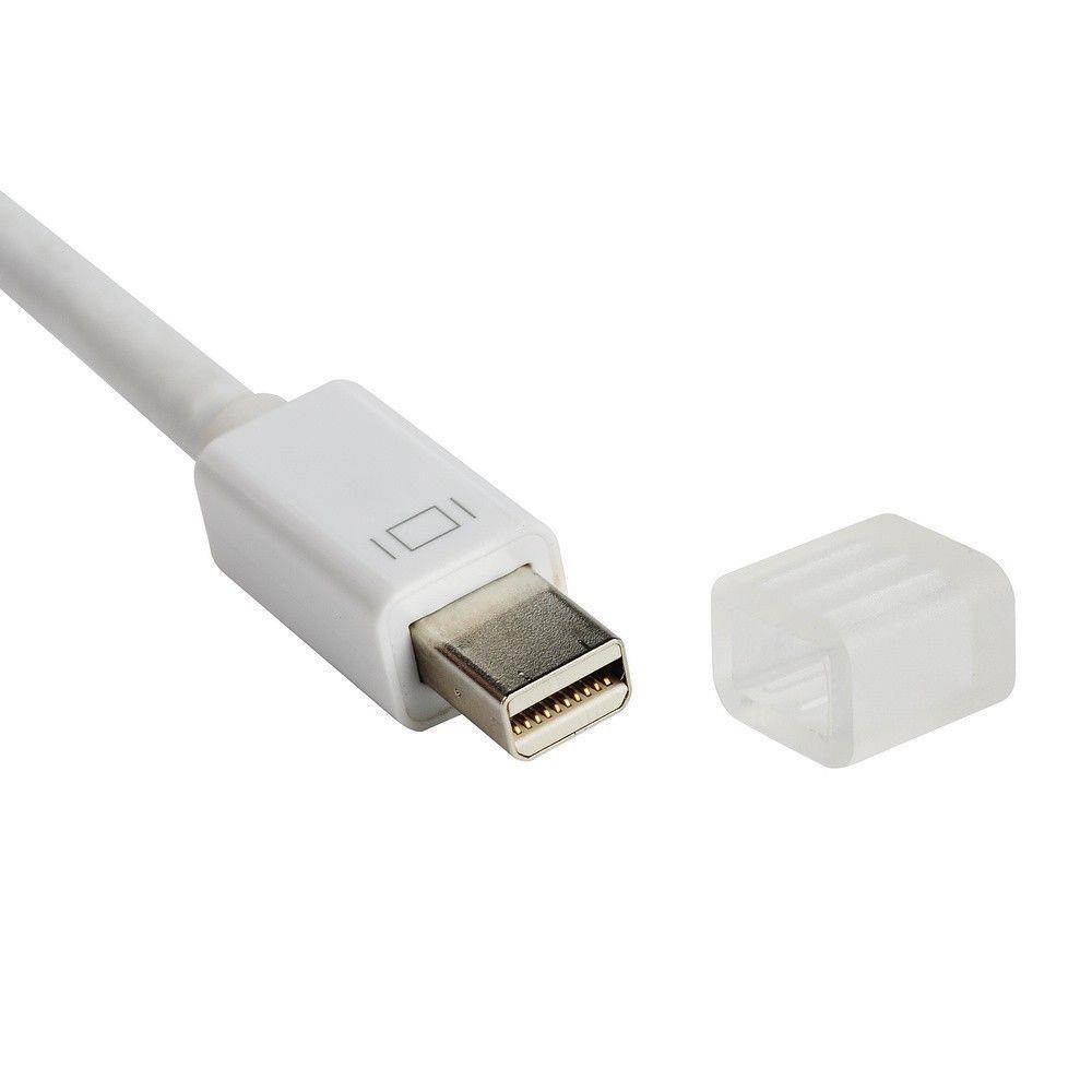 Mini DP Displayport 1.2 Thunderbolt to DVI VGA HDMI 4K*2K Adapter 3 in1 fo Apple