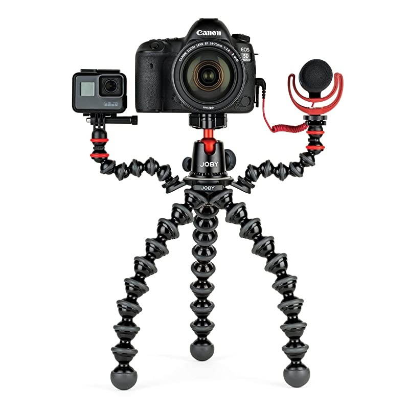 GorillaPod Arm Kit for Action Video Camera Mics and Lights