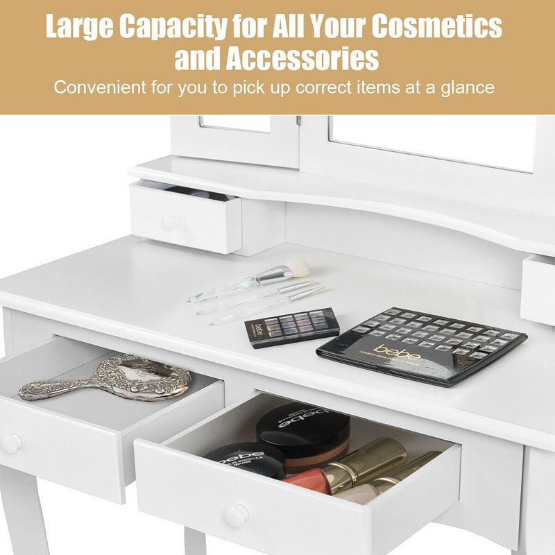 Canton Vanity Set Brown/Red - HOMES: Inside + Out