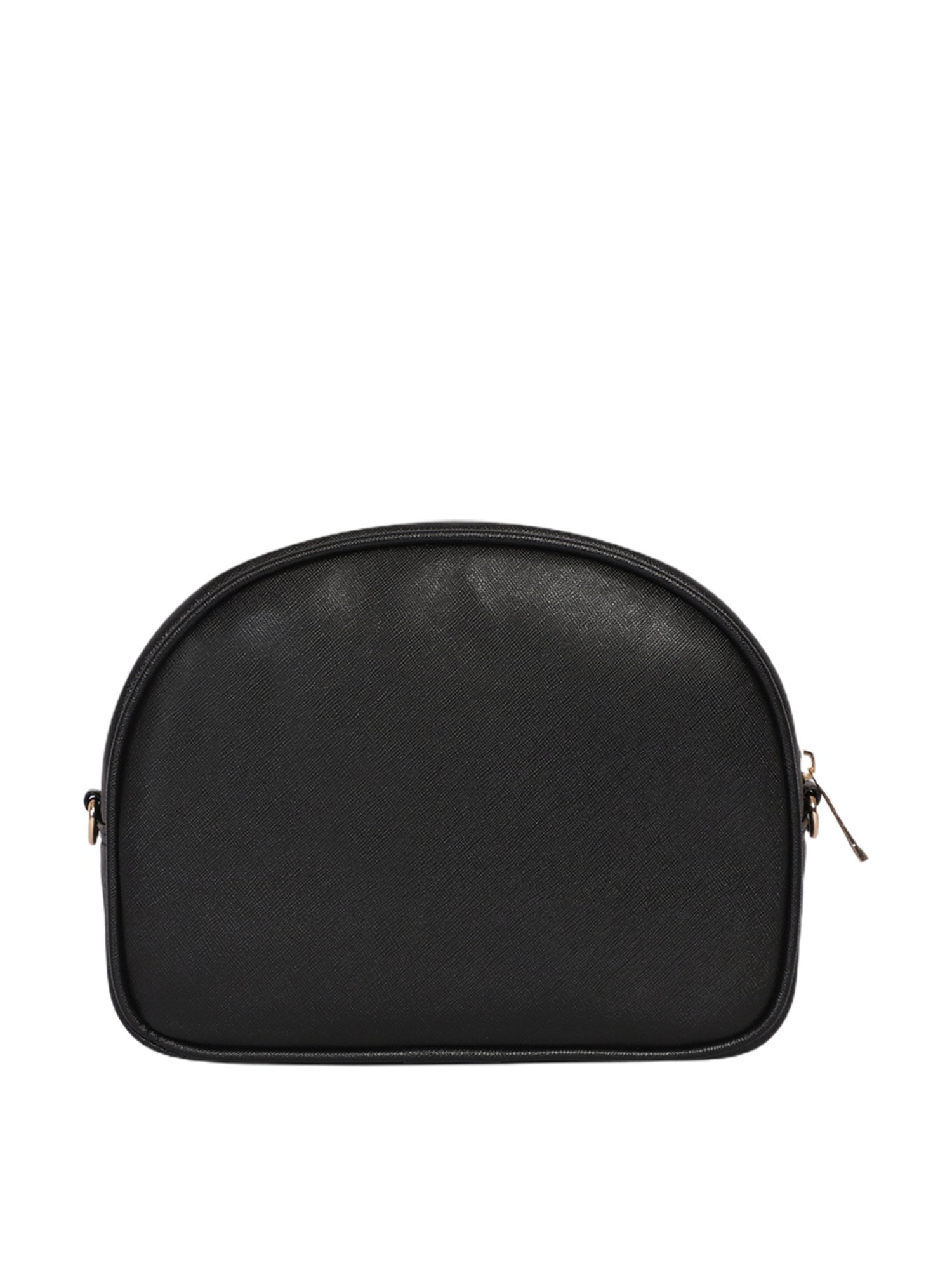 Bagsy Malone Black Textured Sling Bag