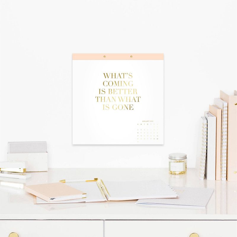 2021 Reference Wall Calendar 14" x 14" - Sugar Paper™