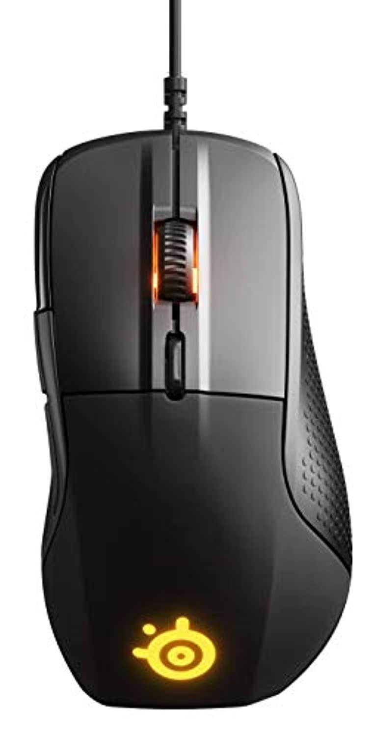 steelseries rival 710 gaming mouse - 16,000 cpi truemove3 optical sensor - oled display - tactile alerts - rgb lighting