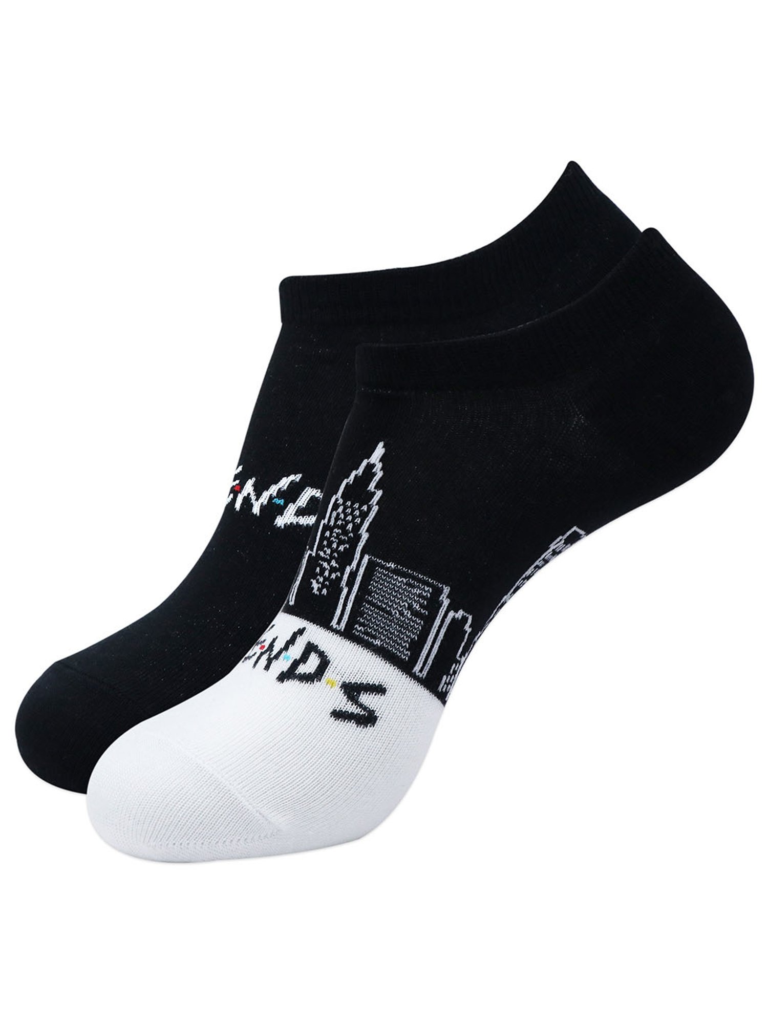 BALENZIA Multicolor Printed Socks (Pack Of 2)