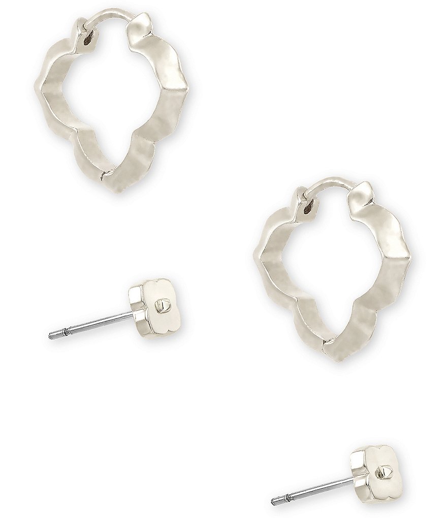 Kendra Scott Abbie Stud & Huggie Earring Set