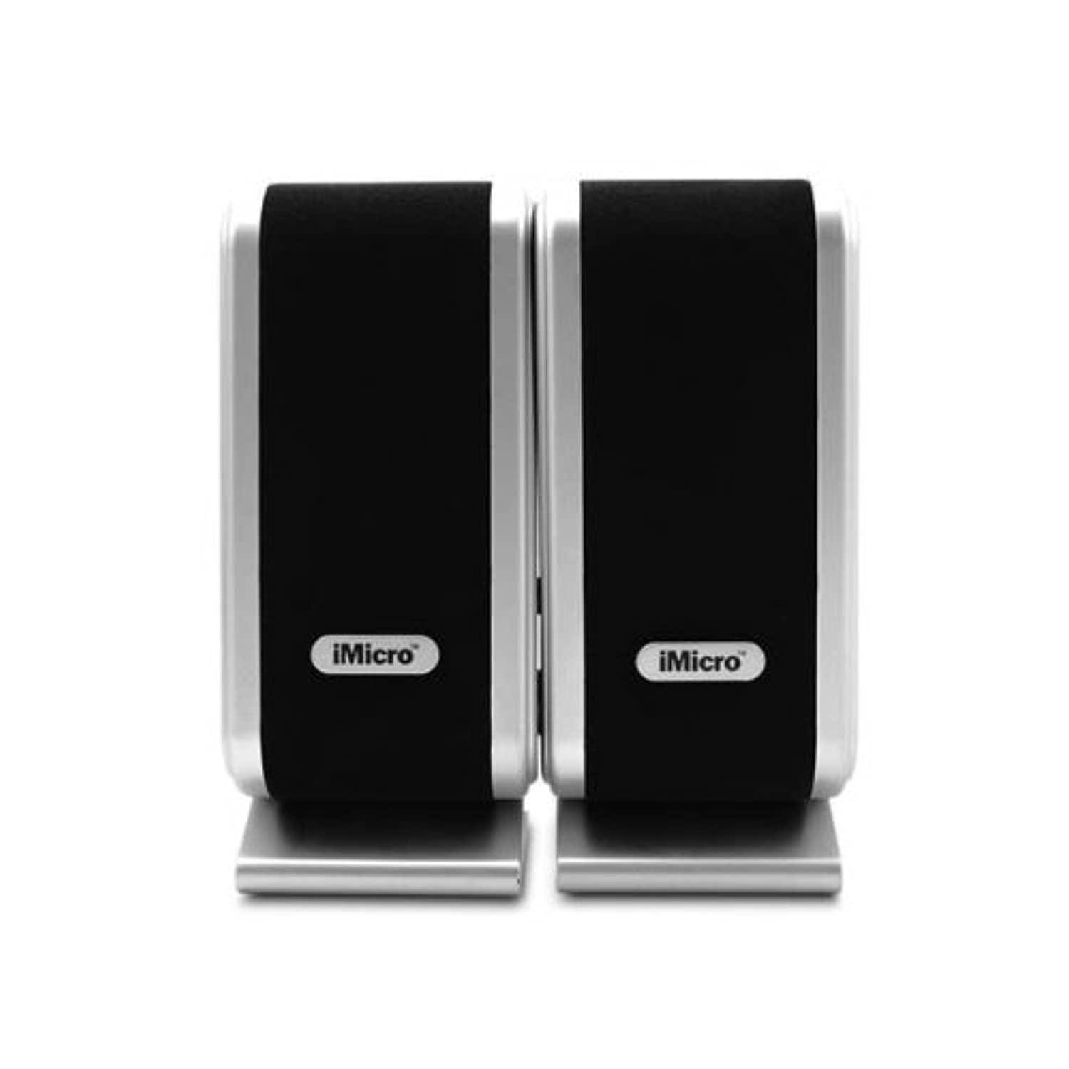 iMicro SP-IMD168B 2 Channel USB Powered PC Desktop Computer Speakers