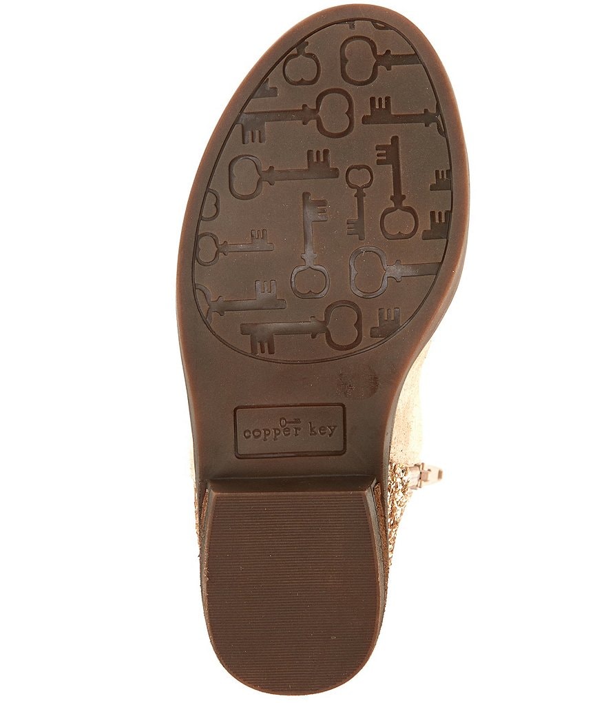 Copper Key Girls' Dazzler Glitter Back Booties (Toddler)