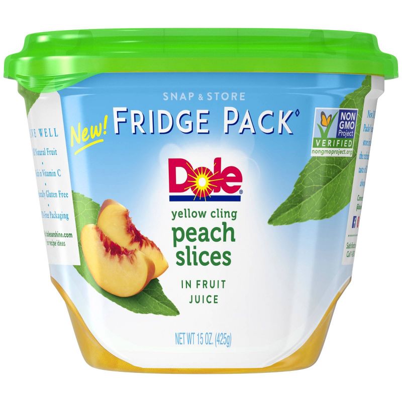 Dole Peach Slices in Fruit Juice - 15oz