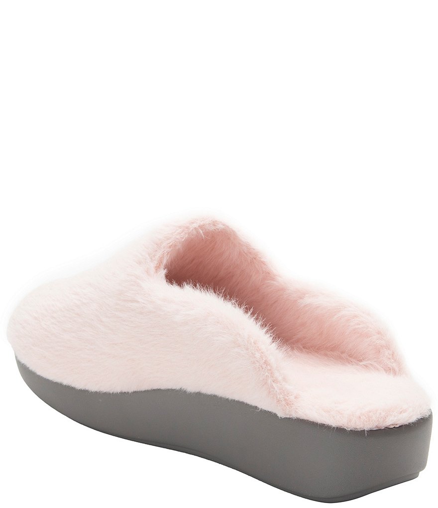 Alegria Leisurelee Faux Fur Shearling Slipper Clogs