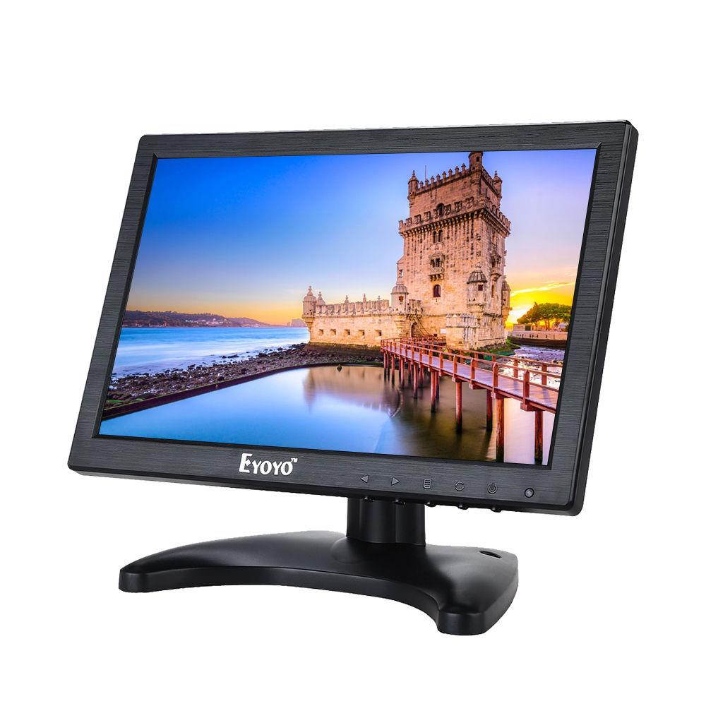 10" IPS HD CCTV Monitor 1280x800 Resolution Support HDMI VGA BNC AV Input for PC