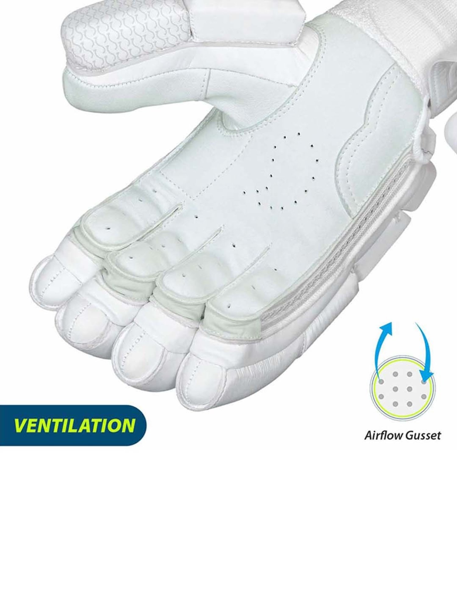 DSC Condor Player Leather Cricket Batting Gloves Size - Mens