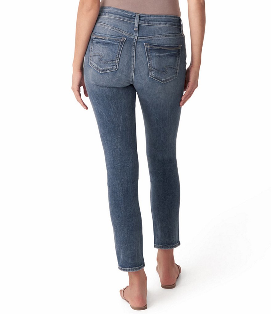 Silver Jeans Co. Highly Desirable Raw Edge Straight Jeans