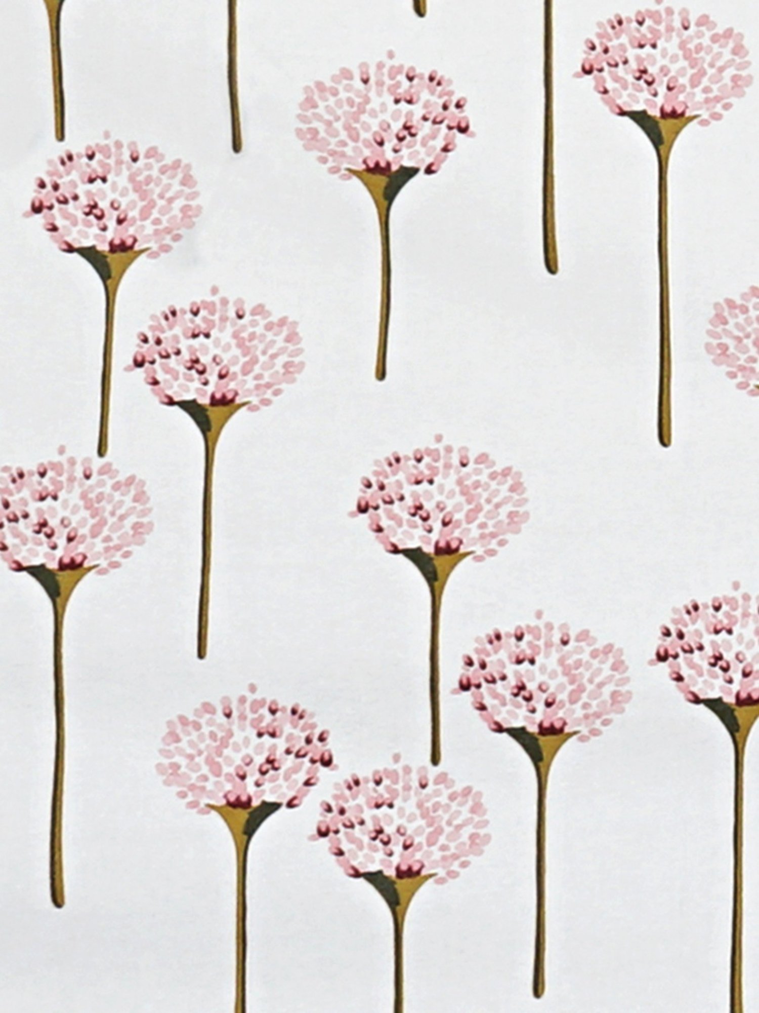 SEJ by Nisha Gupta Floral Pink 160 TC Cotton King Bed Sheet with 2 Pillow Covers