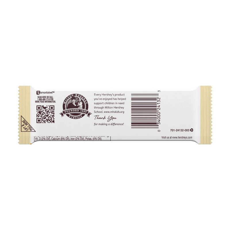 Hershey's White Crème with Almonds Candy Bar - 1.45oz