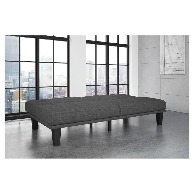 Dexter Futon Lounger Gray - Dorel Home Products