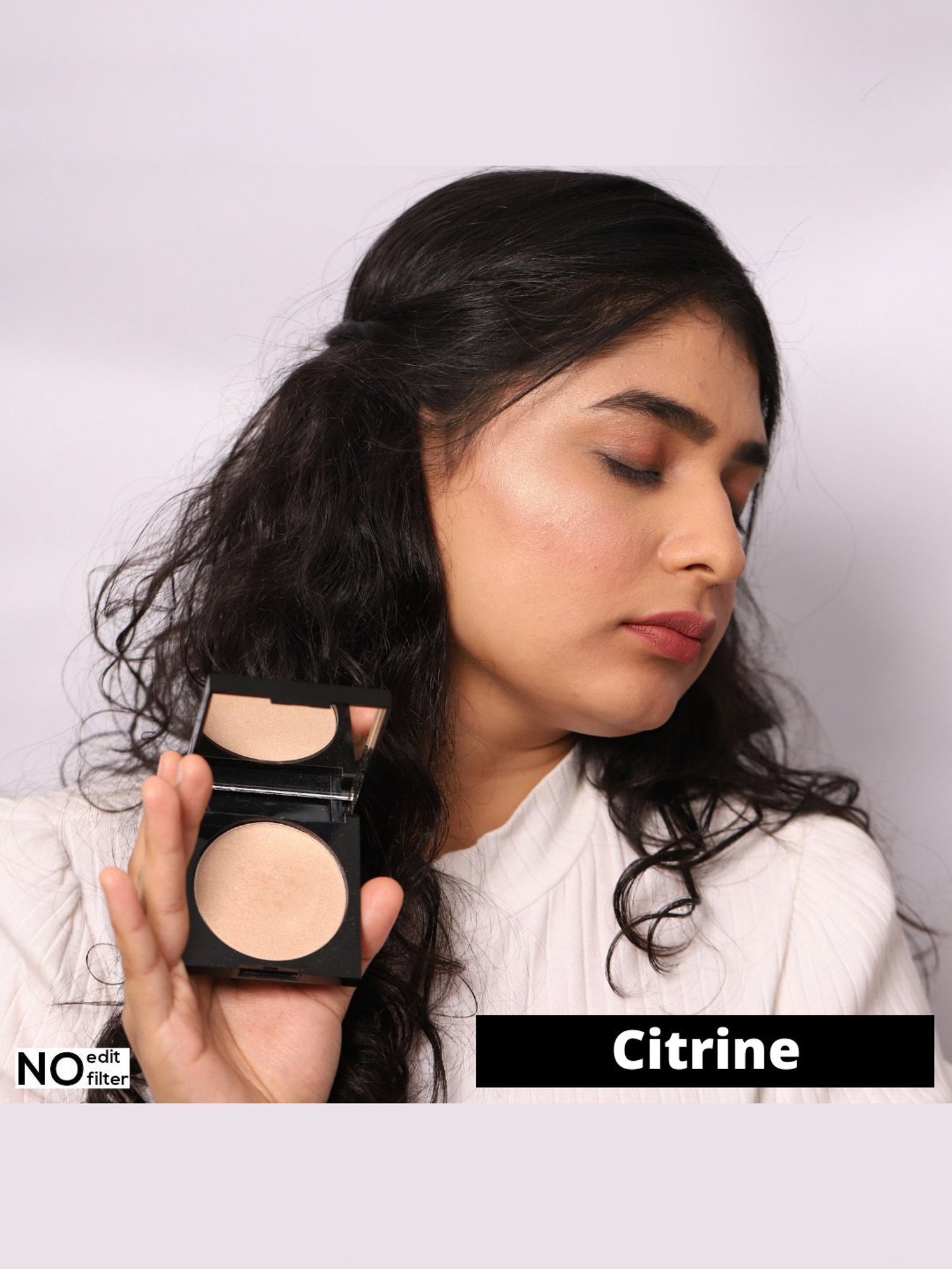 Wearified Golden Hour Glow Highlighter Citrine - 9 gm