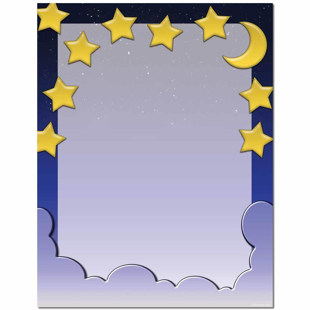 Starry Night Letterhead Laser & Inkjet Printer Paper, 100 pack