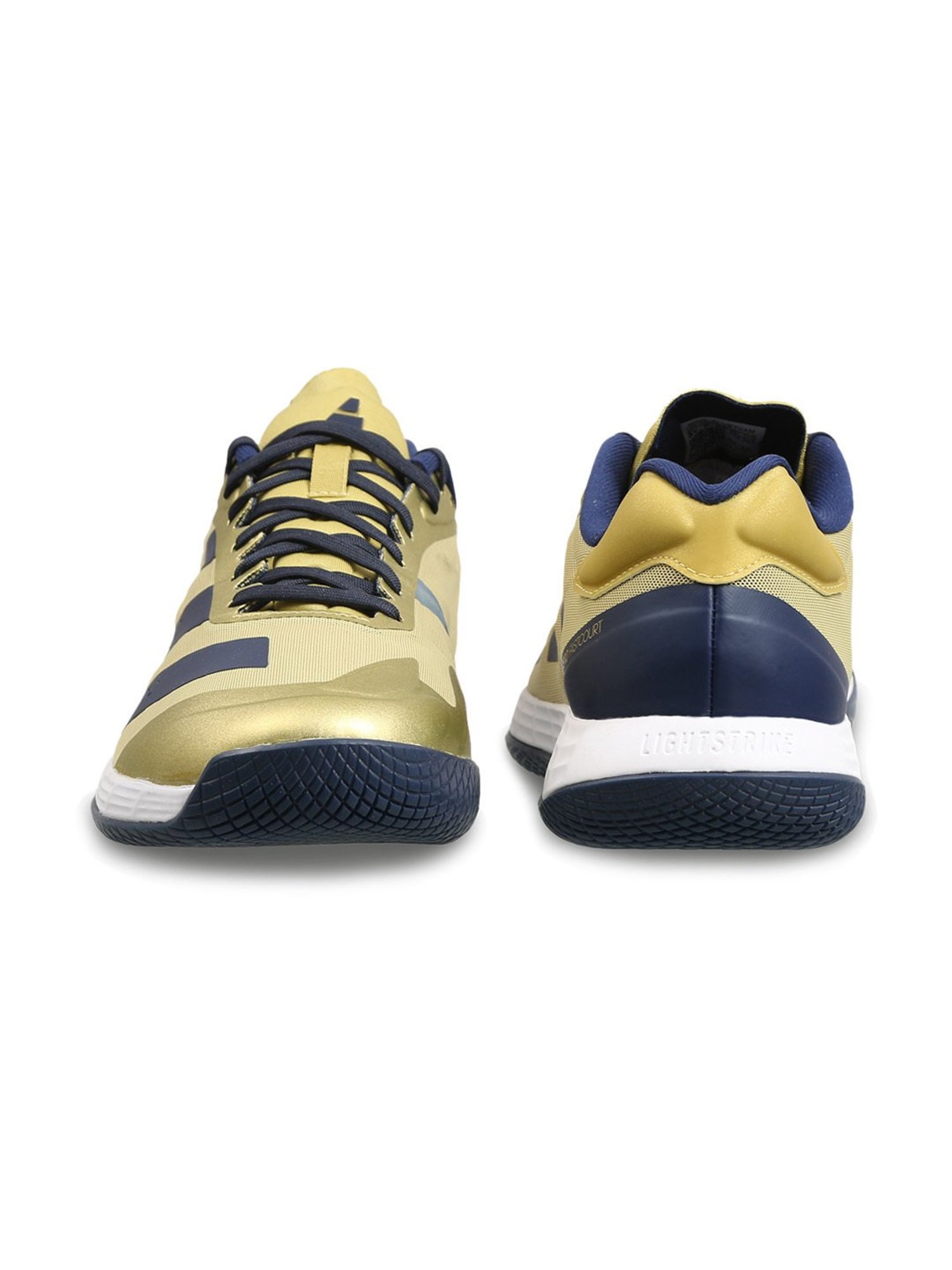 Adidas Men's ADIZERO Fastcourt M Gold Indoor Court Shoes
