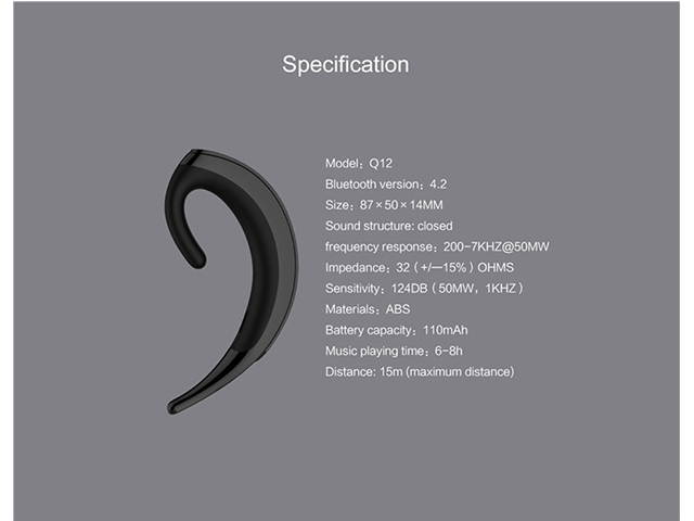 AutofeelSunriseoffice Mini Bluetooth Earphone Headset Wireless Headphone Headsets headphones Sport Earbuds for Smartphone iPhone Xiaomi Samsung Oppo Android